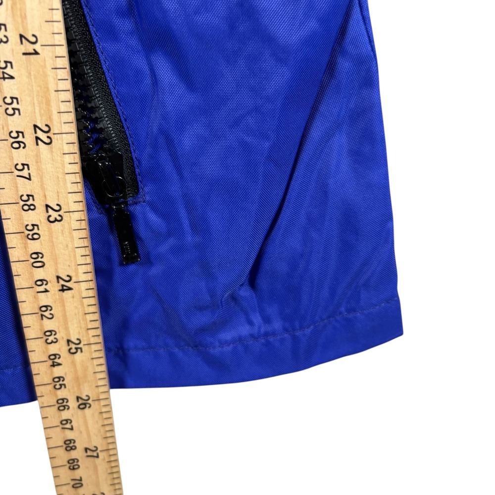 VTG Eddie Bauer Womens Windbreaker Jacket Blue Full Zip Mesh Lined L Hong Kong - Picture 7 of 9